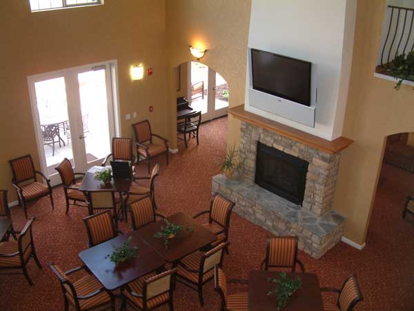 Cortina D’Arroyo Grande Interior Fireplace
